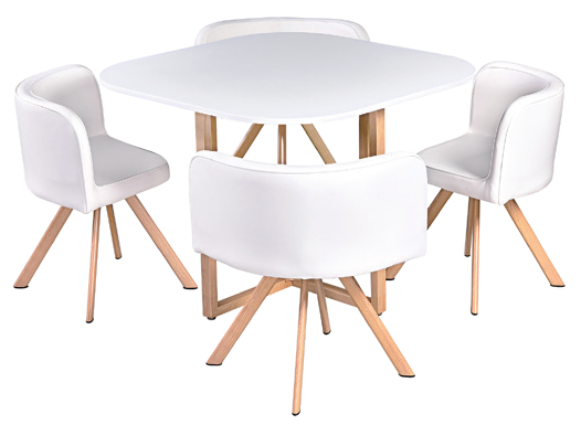Square Pedestal Table